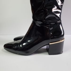 Zara Basic Tall Black Boots